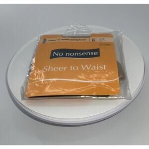 No Nonsense Sheer to Waist Pantyhose Nude Size B M41 Brand New